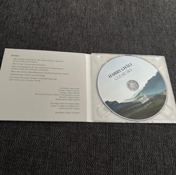 Harry Chäli - Clear Sky CD - Image 5