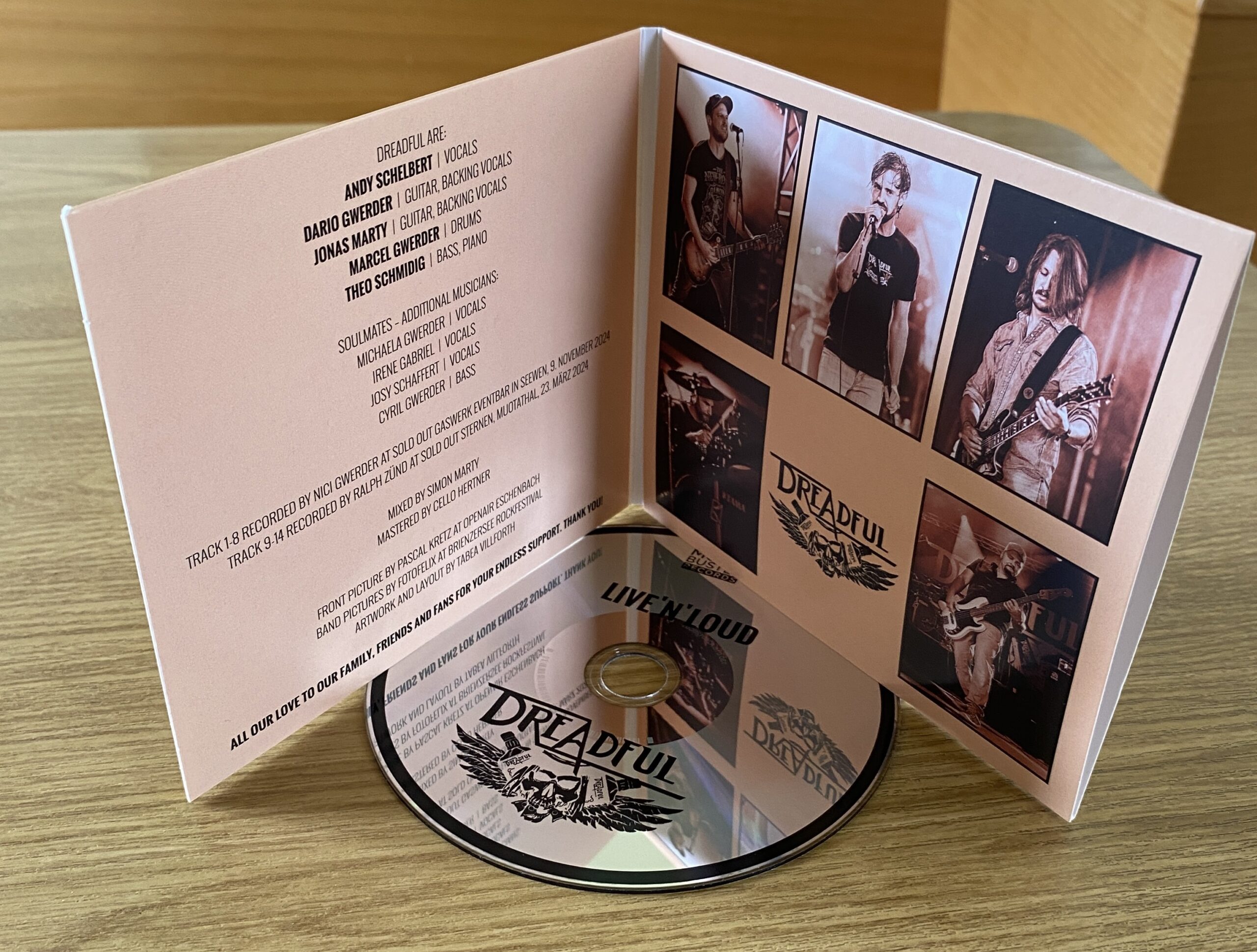 Dreadful - Live'n'Loud CD - Image 2